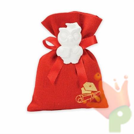 SACCHETTI LAUREA 10PZ (GUFO GESSO NON INCLUSO)