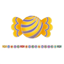 KIT SCRITTA MAXI BUON COMPLEANNO CANDY 6MT