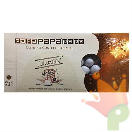 CONFETTI CON CUORE CREMOSO DI AMARO 500GR