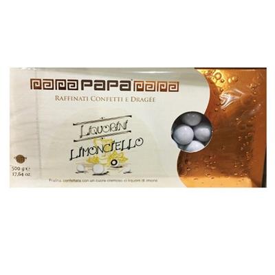 CONFETTI CON CUORE CREMOSO DI LIMONCIELLO 500GR
