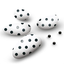 CONFETTI CIOCCOLATO CON POIS NERI 500GR