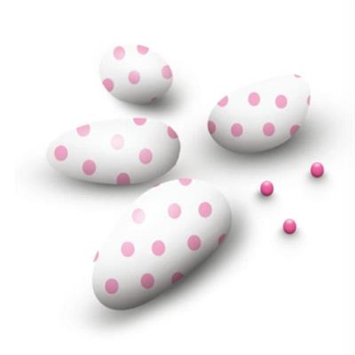 CONFETTI CIOCCOLATO CON POIS ROSA 500GR
