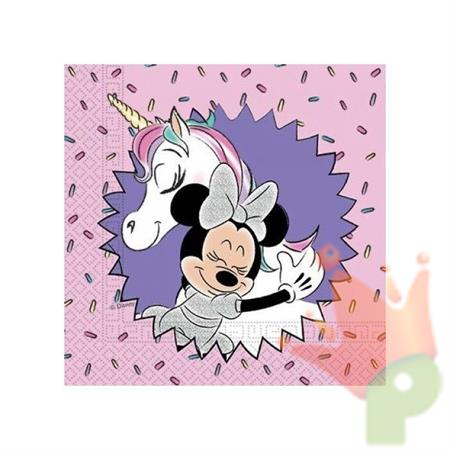 TOVAGLIOLI 33X33 MINNIE UNICORN 20PZ