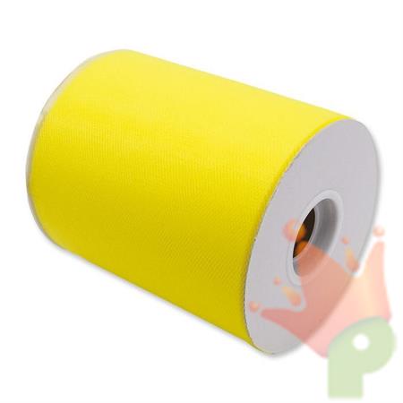 ROTOLO TULLE 12,5X100MT GIALLO