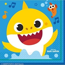 TOVAGLIOLI 33X33 BABY SHARK 16PZ
