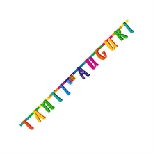 FESTONE TANTI AUGURI MULTICOLOR 2MT