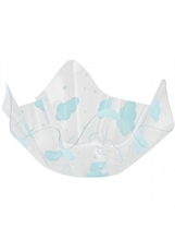 CONTENITORE PET NUVOLETTE AZZURRE 22,5X12CM