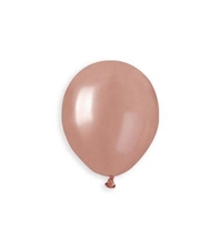 PALLONCINI 5INCH - 13CM ROSA GOLD 100PZ