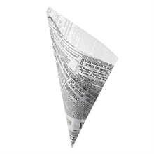 CONO IN CARTA ANTIGRASSO JOURNAL 21X29,5CM 250PZ