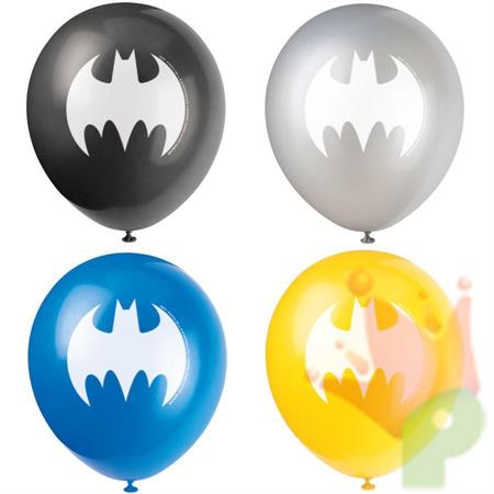 PALLONCINI 12INCH BATMAN 8PZ