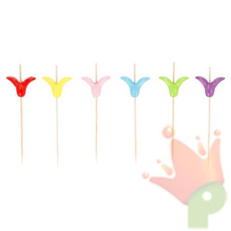 SPIEDINI 9CM TULIPANI 100PZ