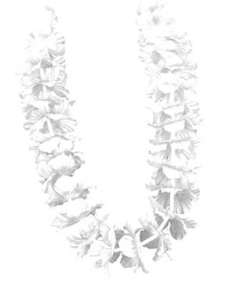 COLLANA HAWAIANA BIANCA