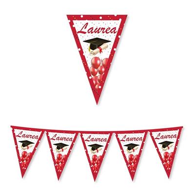 FESTONE BANDIERINE 3MT LAUREA PRESTIGE