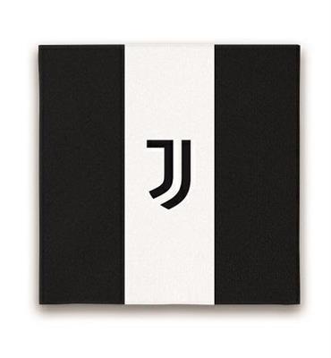 TOVAGLIOLI 33X33 JUVENTUS PRODOTTO UFFICIALE 20PZ