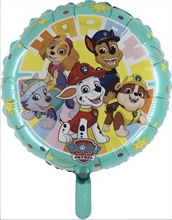 PALLONCINO MYLAR 18INCH 45CM PAW PATROL