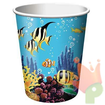 BICCHIERI 266ML OCEAN PARTY 8PZ