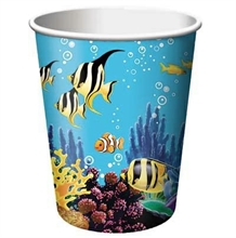 BICCHIERI 266ML OCEAN PARTY 8PZ