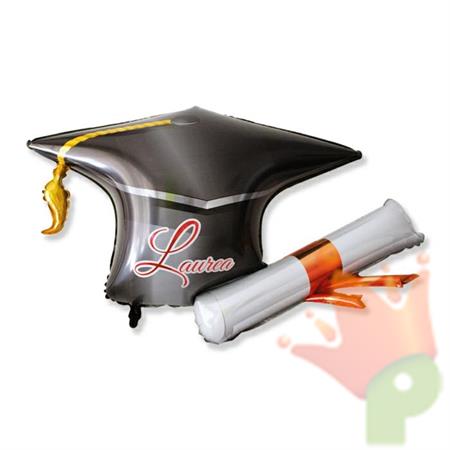 PALLONCINO MYLAR 44INCH 97X78CM LAUREA