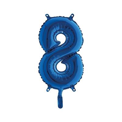 PALLONCINO MYLAR 14INCH 36CM BLU