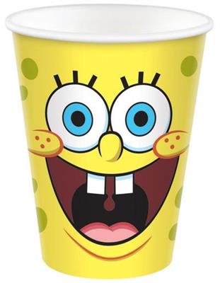 BICCHIERI 250ML SPONGEBOB 8PZ