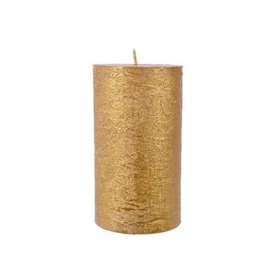 CANDELA MOCCOLO 12CM ORO METAL