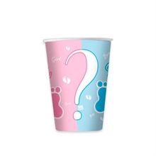 BICCHIERI 200CC BABY GIRL OR BOY? 8PZ