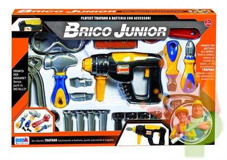 PLAYSET GIOCO TRAPANO B.O. BRICO JUNIOR