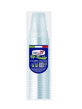 BICCHIERI 200CC DIAMANT REUSABLE TRASPARENTE 25PZ