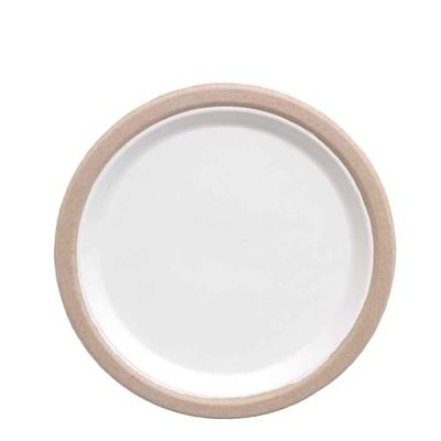 PIATTI PIANI D. 24,5CM POLPA TWIN NATURGO 10PZ