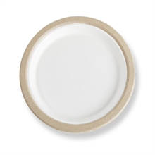 PIATTI PIANI D. 22CM POLPA TWIN NATURGO 10PZ