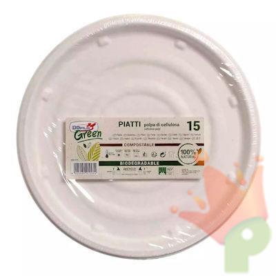 PIATTI PIZZA D. 32CM MATERBI AVORIO 12PZ
