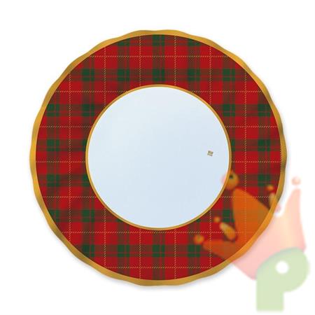 PIATTI 30CM TARTAN 6PZ