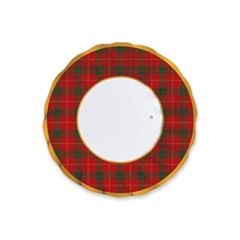 PIATTI FONDI 24CM TARTAN 6PZ