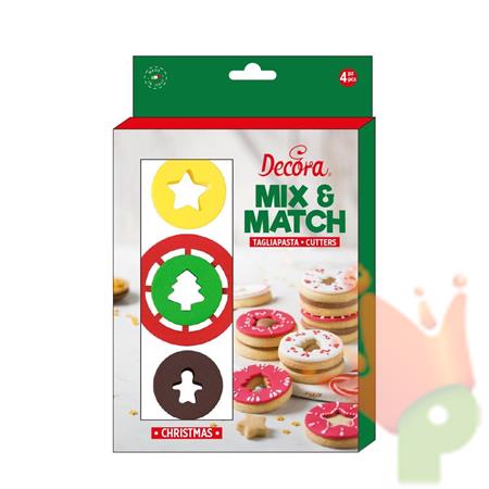 TAGLIAPASTA OCCHIO DI BUE NATALE 4PZ