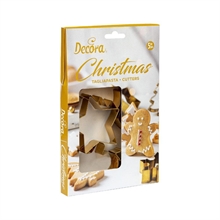 TAGLIAPASTA CHRISTMAS IN ACCIAIO DORATO 5PZ