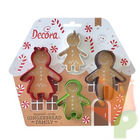 TAGLIAPASTA GINGERBREAD FAMILY 4PZ