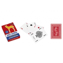 CARTE POKER CAVALLINO ORO ROSSA