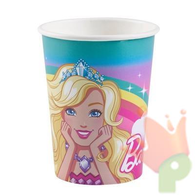 BICCHIERI 250ML BARBIE DREAMPTOPIA 8PZ