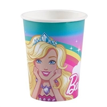 BICCHIERI 250ML BARBIE DREAMPTOPIA 8PZ