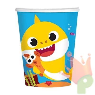 BICCHIERI 250ML BABY SHARK 8PZ