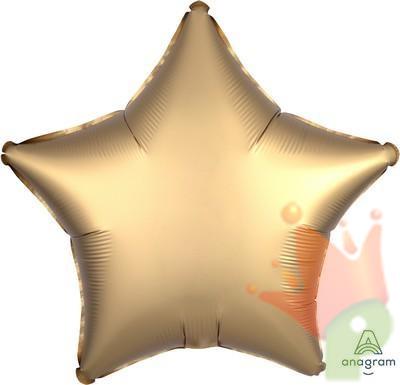 PALLONCINO 17INCH - 42CM MYLAR STELLA ORO