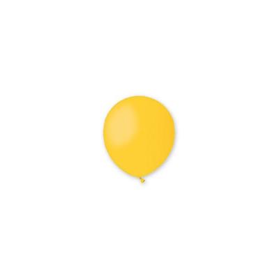 PALLONCINI 5 INCH - 13 CM GIALLO 100 PZ