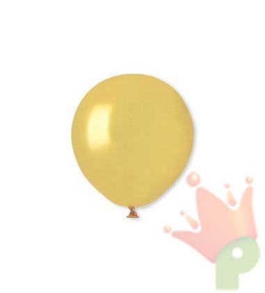 PALLONCINI 5INCH - 13CM ORO 100PZ