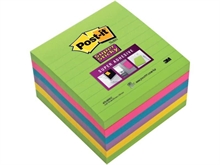POST-IT SUPER STICKY 76X76MM COLORATI