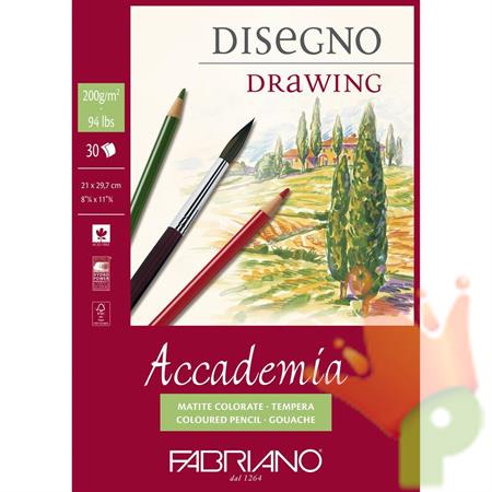 BLOCCHETTO ACCADEMIA COLLATO 14,8CM 30FF 200GR