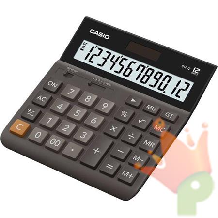 CALCOLATRICE CASIO 12 CIFRE DH-12-BK