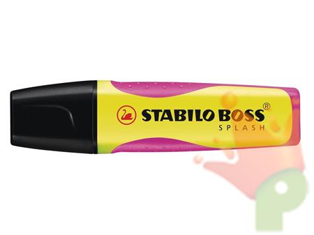 EVIDENZIATORE STABILO BOSS SPLASH GIALLO
