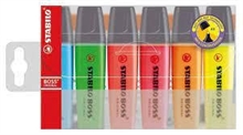 ASTUCCIO EVIDENZIATORI STABILO BOSS 6PZ
