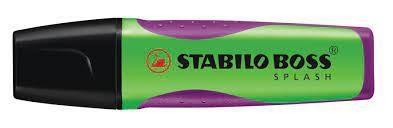EVIDENZIATORE STABILO BOSS SPLASH VERDE