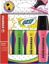 EVIDENZIATORI STABILO BOSS SPLASH 4PZ